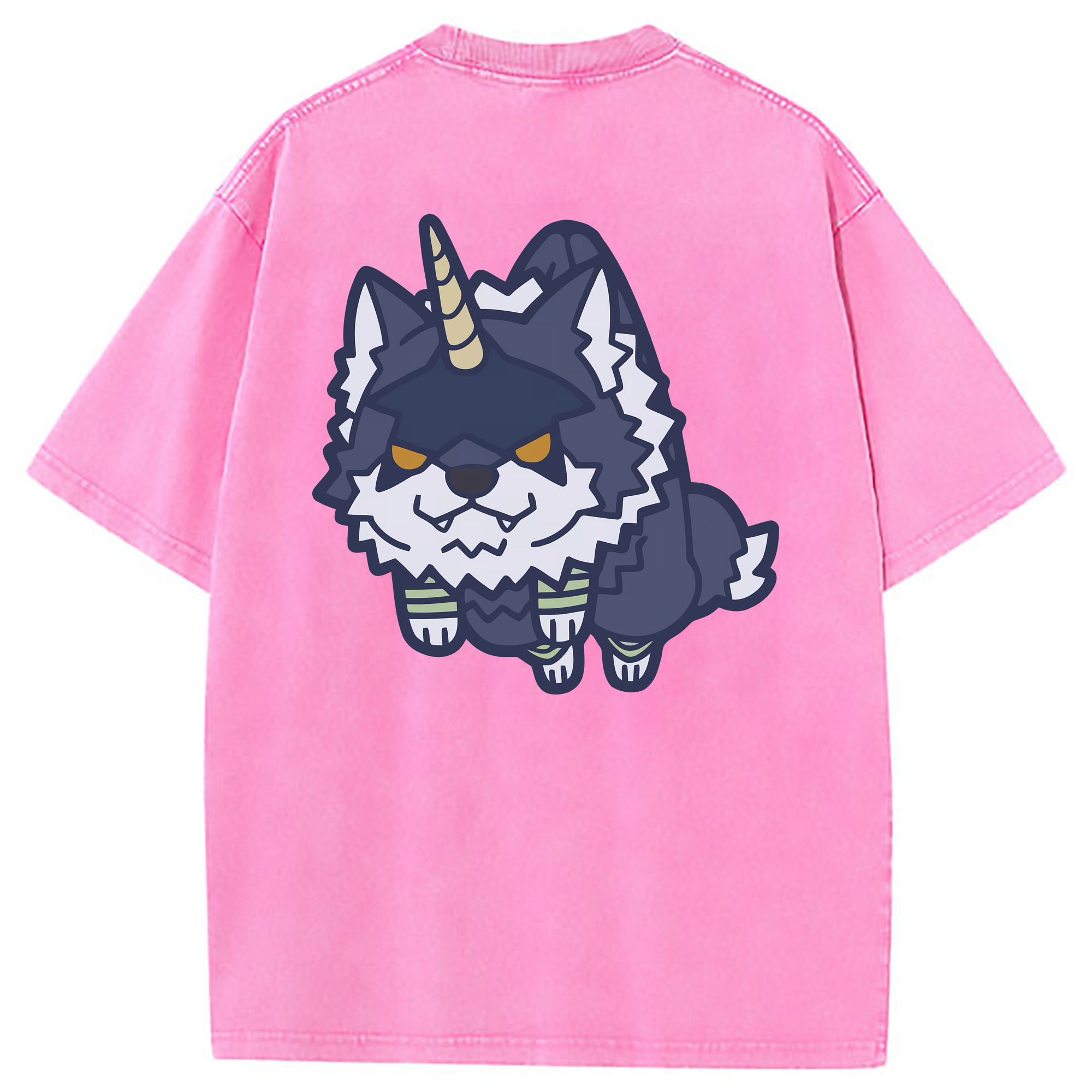 （画像用） 転スラ Regarding Reincarnated to Slime 綿100% ヴィンテージ風 半袖Tシャツ（背面プリント）